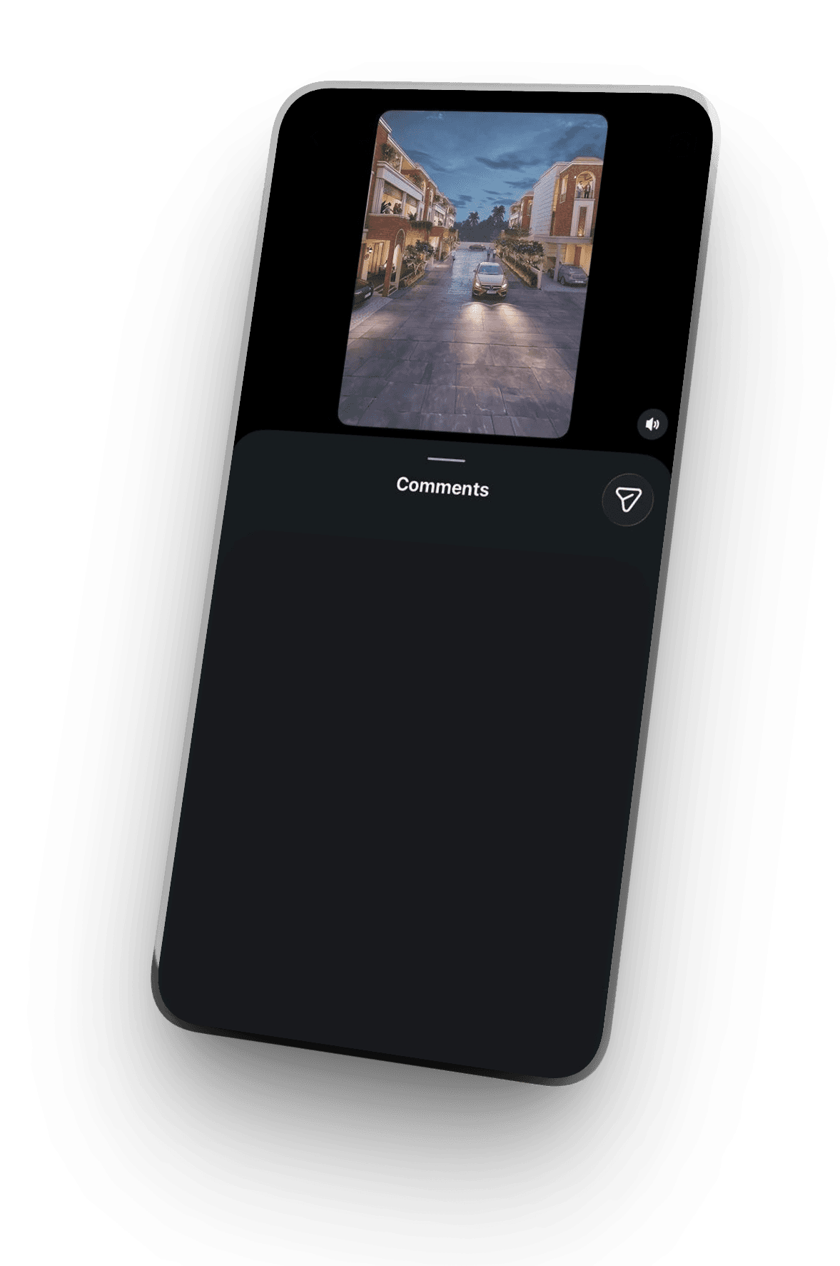 JustDM comment to DM preview